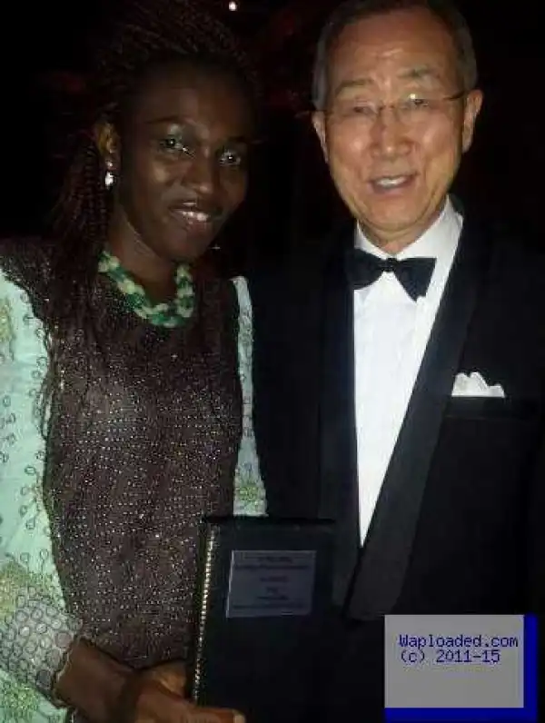 Photo: Nigerian Journalist Wins UN Foundation Gold Prize 